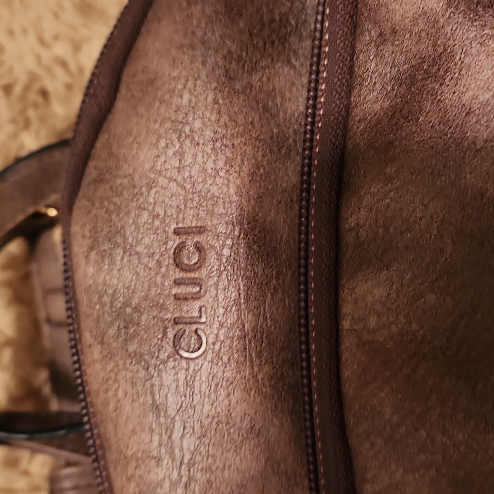 CLUCI Brown Backpack Bag - Picture 2 of 11